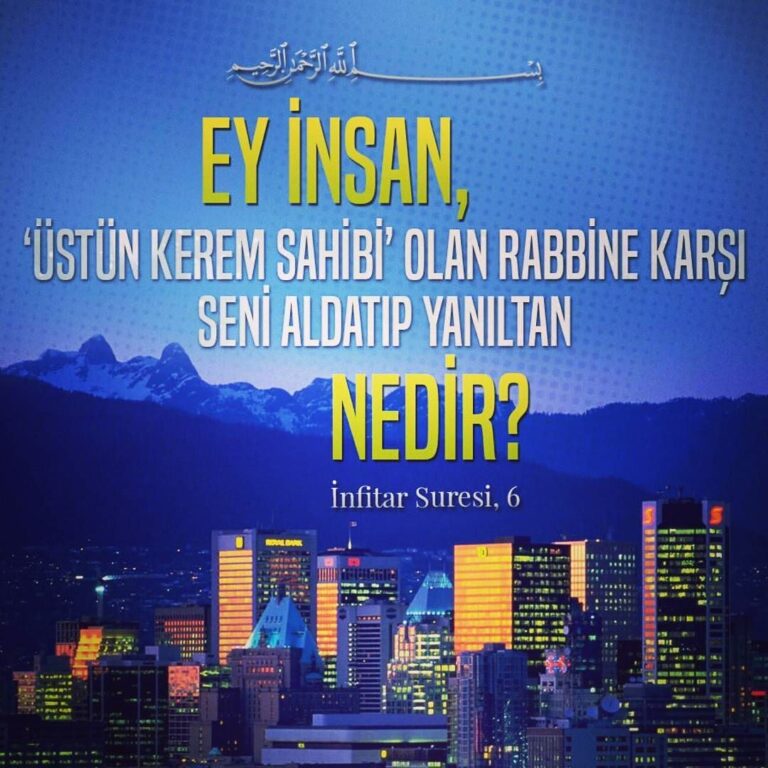 İnfitar Suresi 