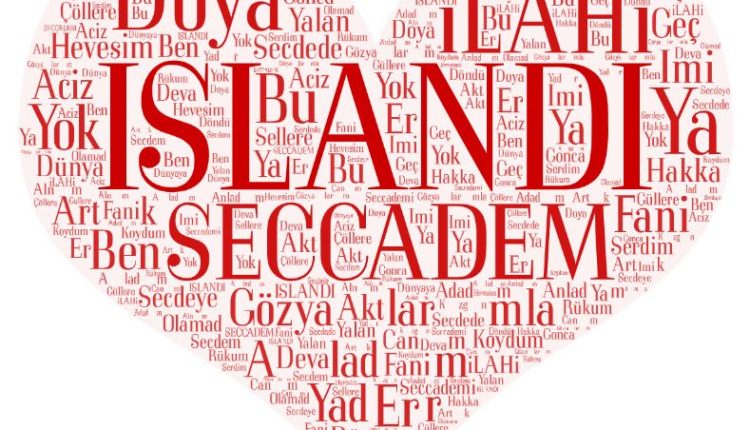 Islandı Seccadem İlahi Sözleri (Alnımı Secdeye Koydum)